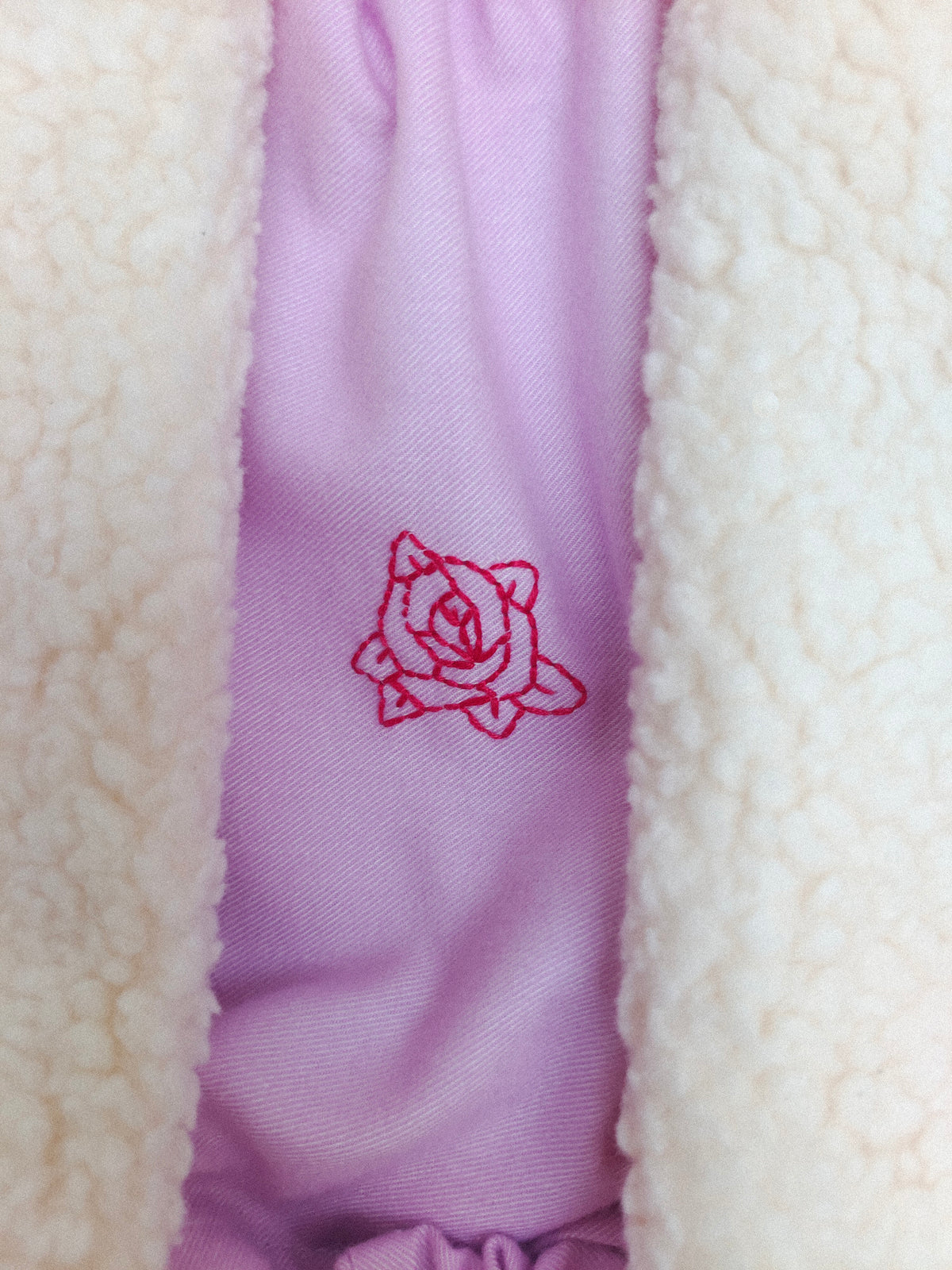 cabbage rose balloon blouse pink