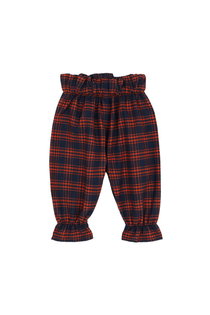 saunders plaid baby bombachitos