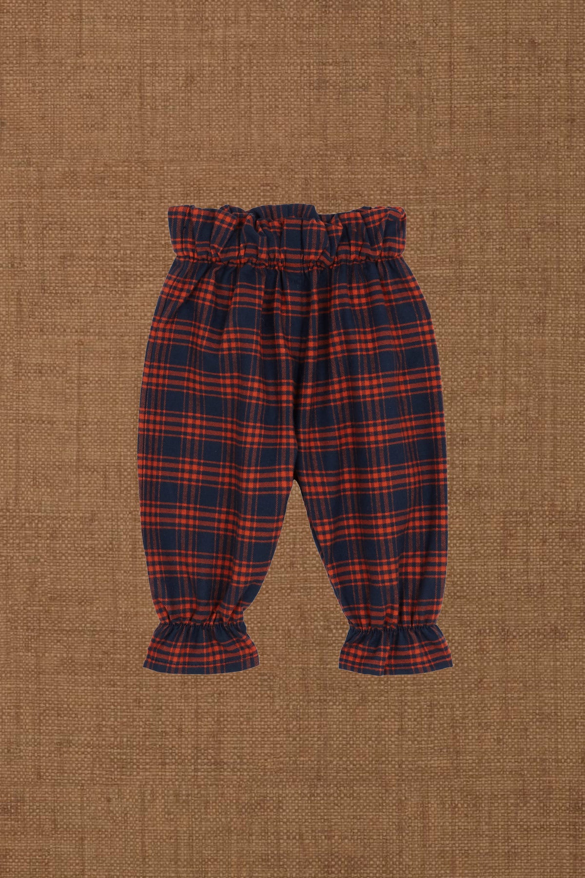 saunders plaid baby bombachitos