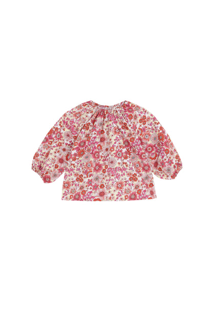 carlyle balloon blouse pink