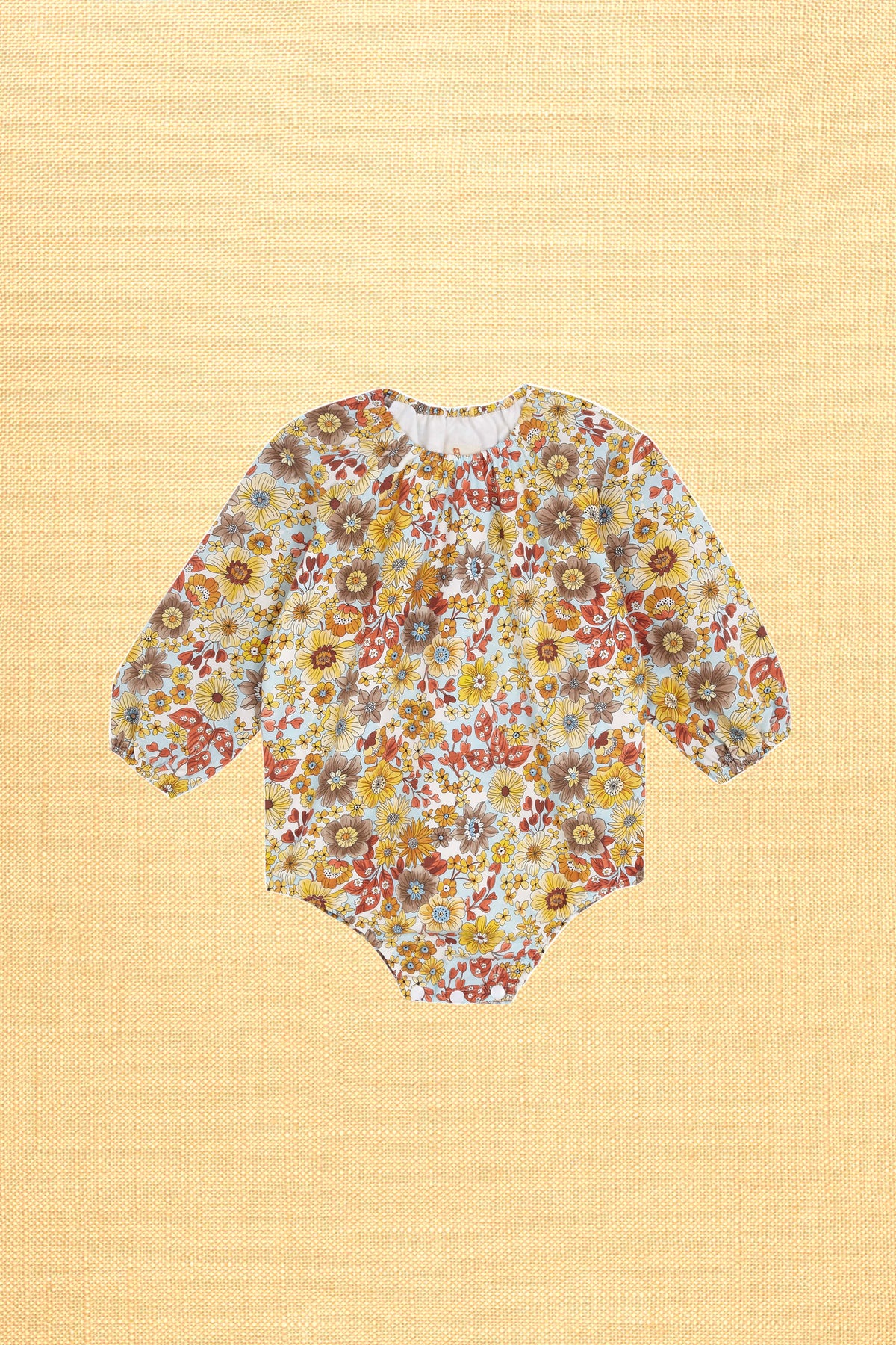 carlyle romper yellow
