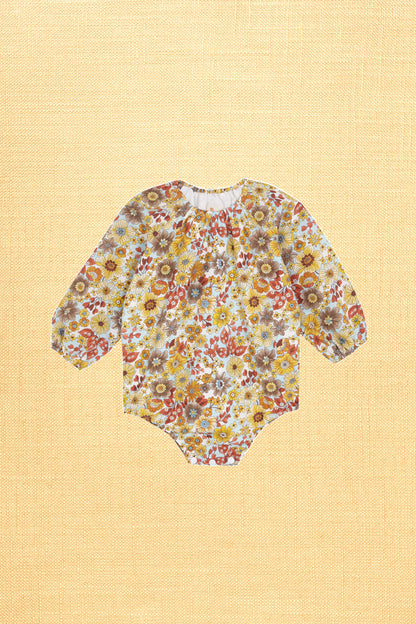 carlyle romper yellow